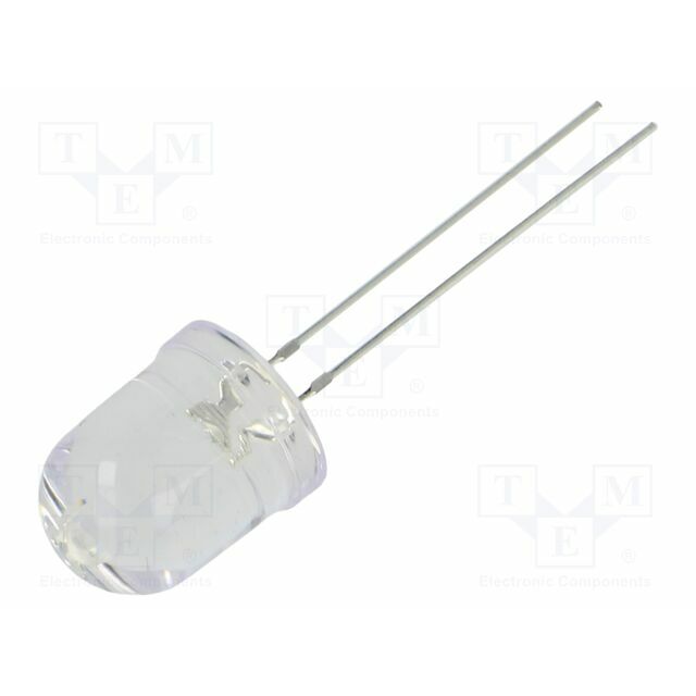 OPTOSUPPLY LED; UV; 30°; 20mA; 410÷420nm