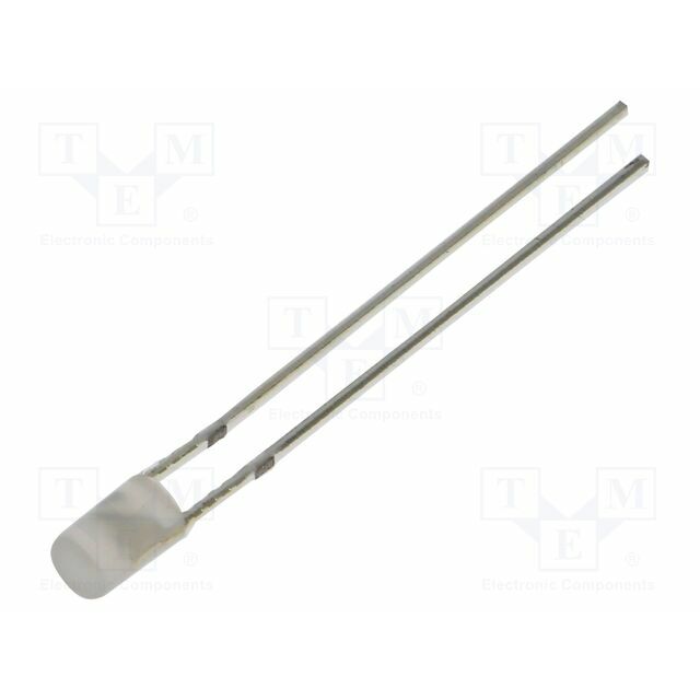 OPTOSUPPLY LED; yellow; 3mm; 100mcd; 140°