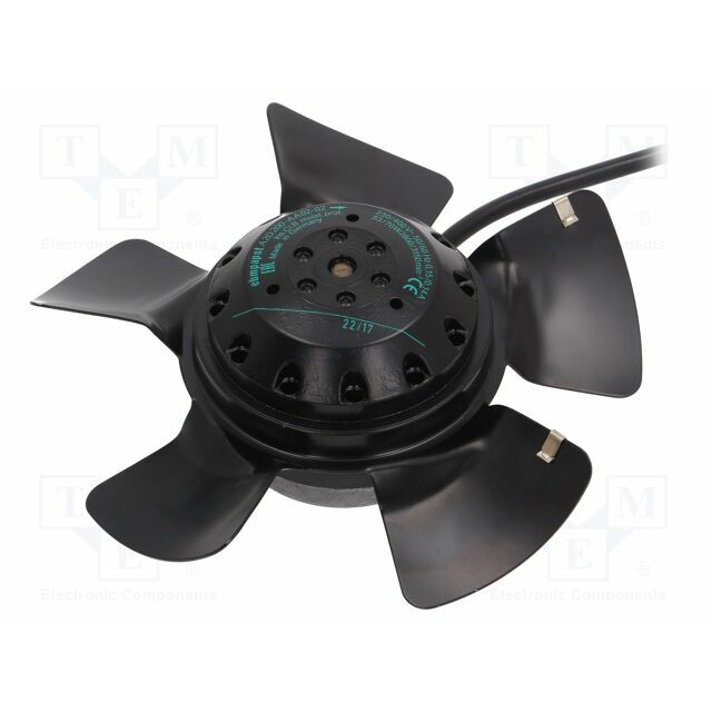 EBM-PAPST Fan: AC; Ø195x73mm; axial; 230/400VAC