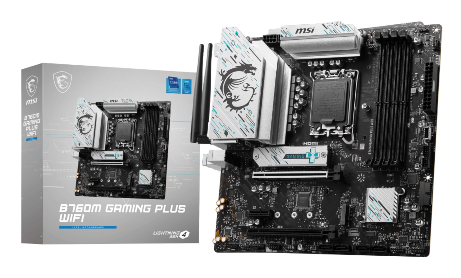 Pamatplate MSI B760M GAMING PLUS WIFI