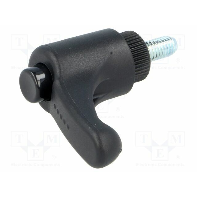 ELESA+GANTER Lever; adjustable; Thread len: 10mm