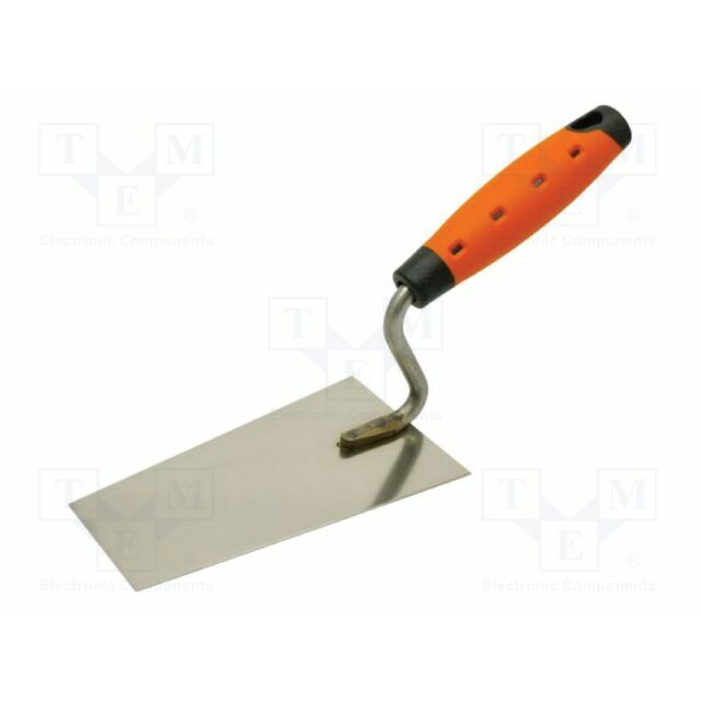 SOLID TOOLS Trowel; trapezoidal; 140mm; stainless