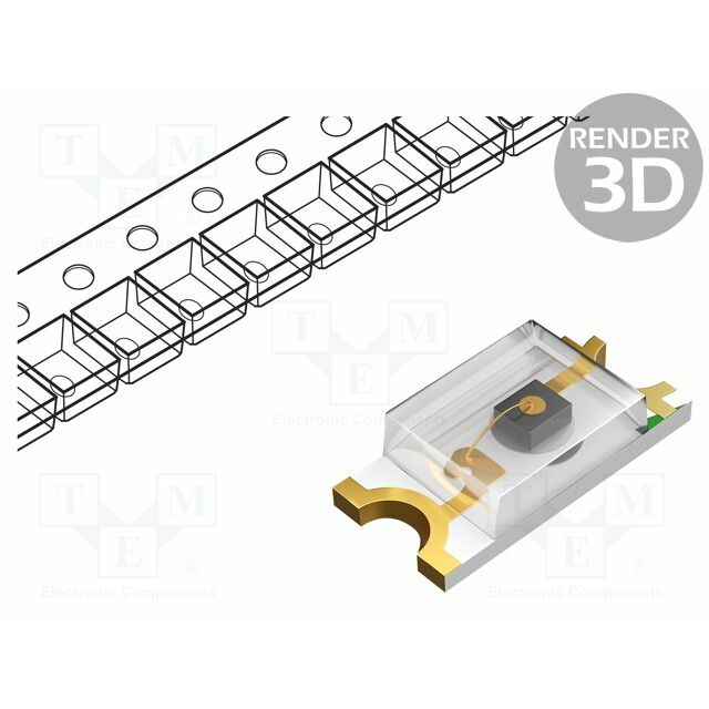 OPTOSUPPLY IR transmitter; 940nm; 120°; 1