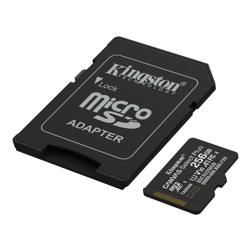 Kingston microSD atmiņas karte (microSDXC) 256GB