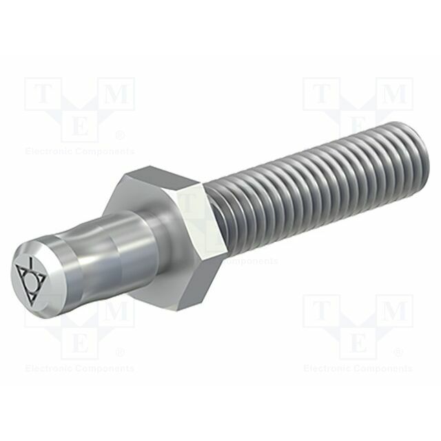 STAUBLI Laboratory connector: 6mm banana; plug