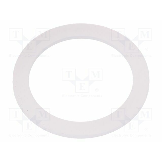 Gasket; polyetylene; Thk: 2mm; Øint: 50mm