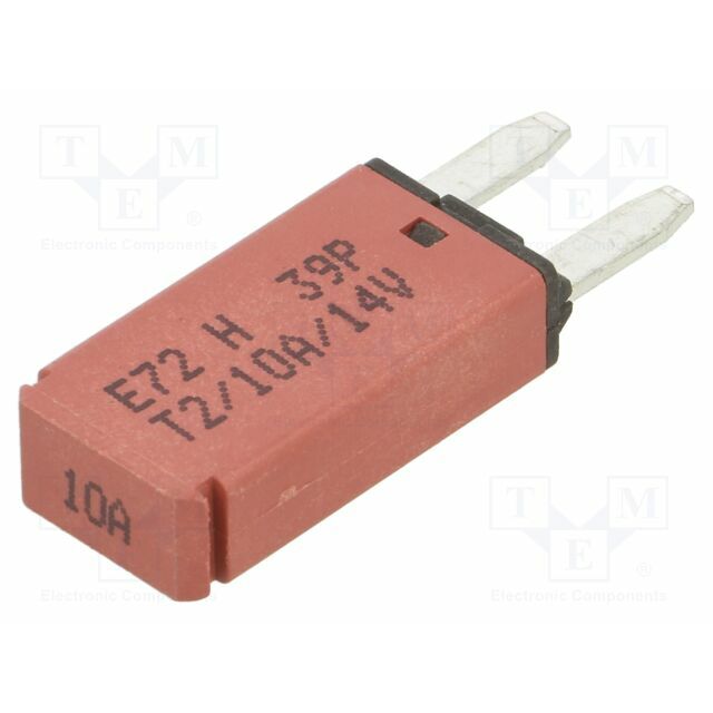 GLOSO Fuse: fuse; automotive; 10A; 14VDC