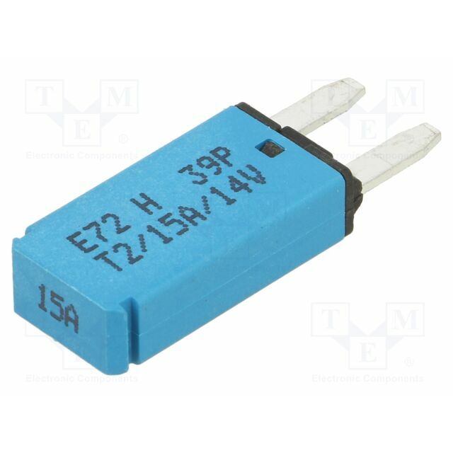 GLOSO Fuse: fuse; automotive; 15A; 14VDC