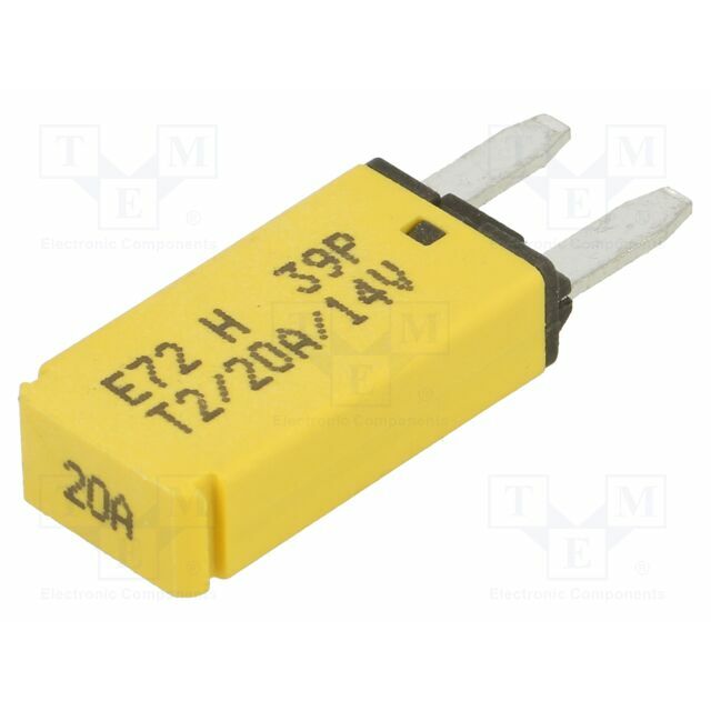 GLOSO Fuse: fuse; automotive; 20A; 14VDC