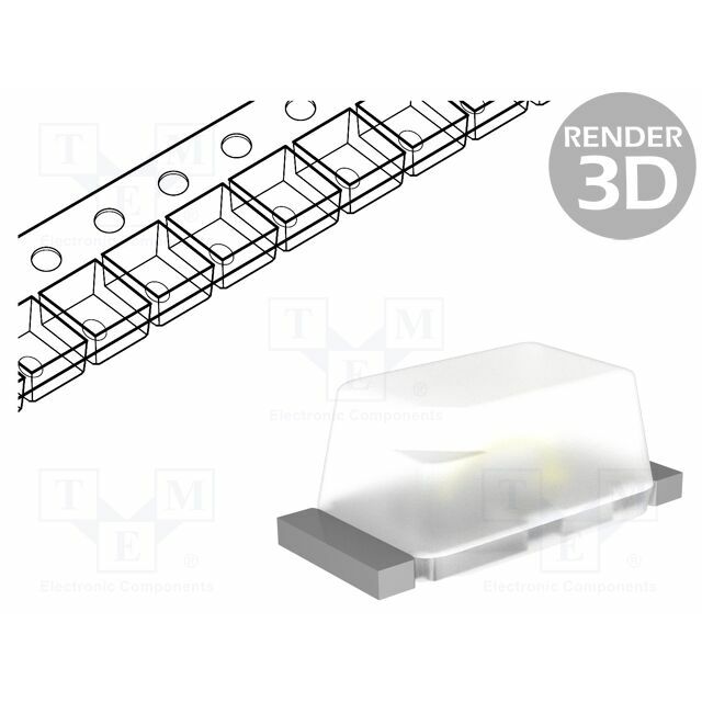 Inolux Programmable LED; white; SMD; 300mcd