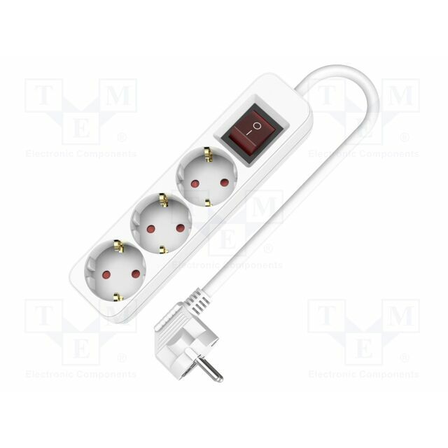 PLASTROL Extension lead; H05VV-F; 3G1.5mm2