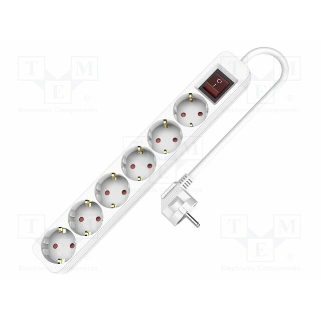 PLASTROL Extension lead; H05VV-F; 3G1.5mm2