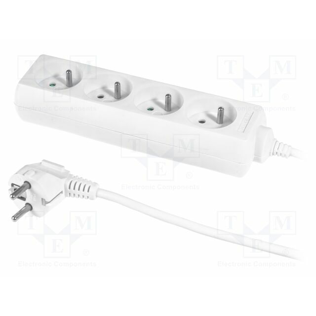 PLASTROL Extension lead; H05VV5-F; 3G1mm2; 1