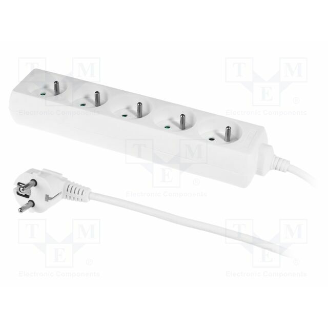 PLASTROL Extension lead; H05VV5-F; 3G1mm2; 1