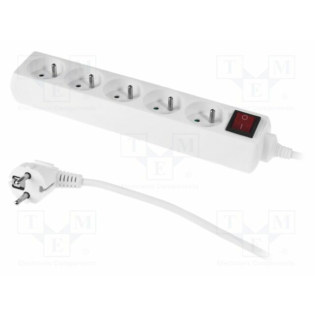 PLASTROL Extension lead; H05VV5-F; 3G1mm2; 1