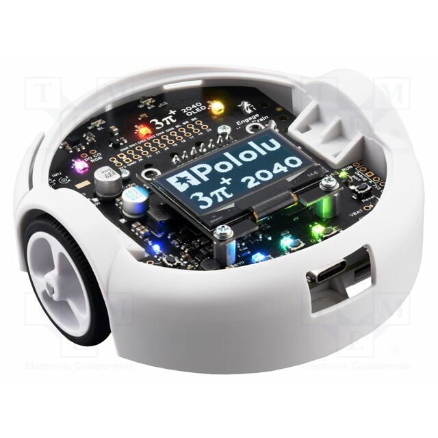 Robot: line follower; 3pi+; uP: RP2040