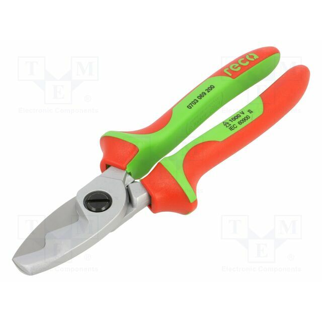 Pliers; cutting,for wire stripping; insulated