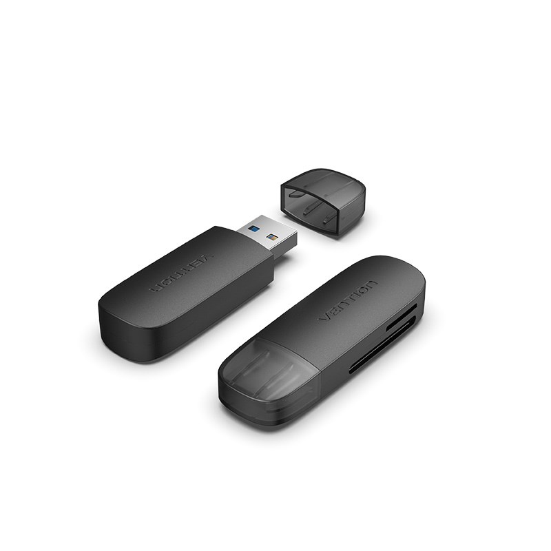 Vention 2-in-1 USB 3.0 A