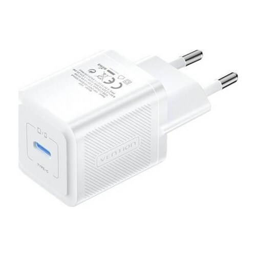 Wall charger, Vention, FEPW0-EU, USB-C, 20W