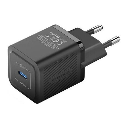 Wall charger, Vention, FEPB0-EU, USB-C, 20W