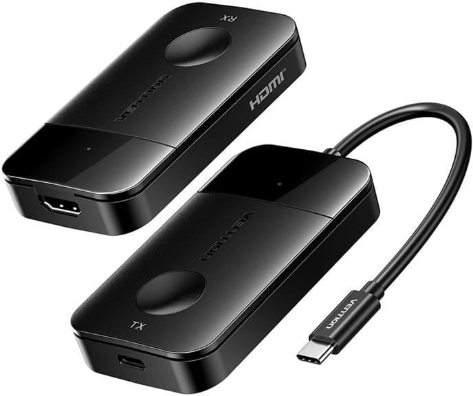 Vention USB-C to HDMI wireless transmitter|receiver