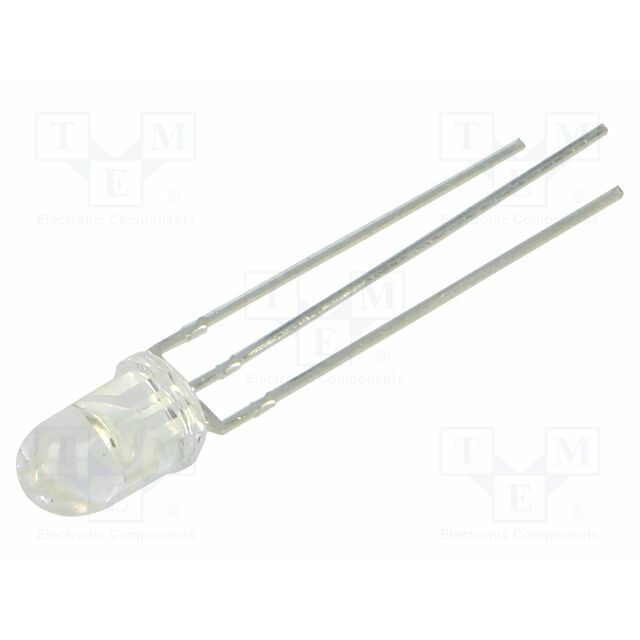 LUCKY LIGHT LED; red/green; 5mm; 30°