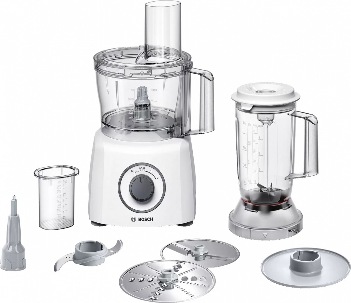 Bosch Food Processor MultiTalent 3 white