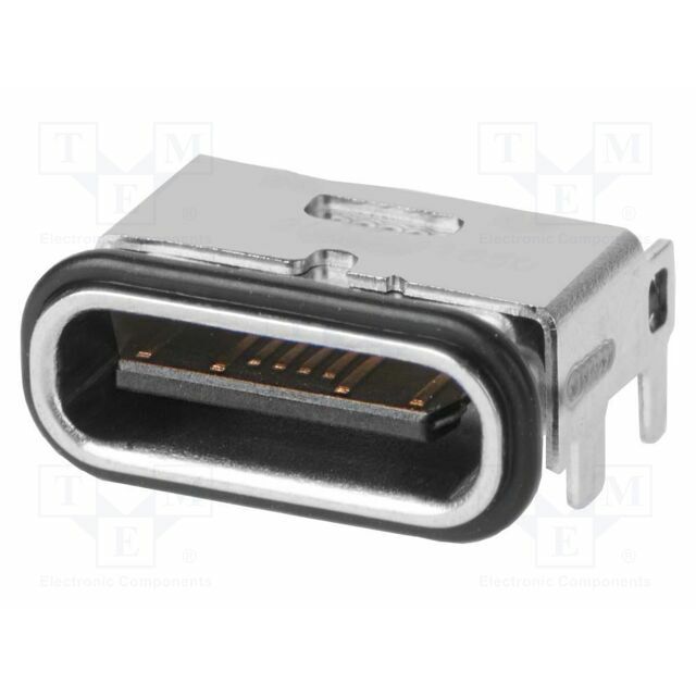MOLEX Connector: USB C; socket; on