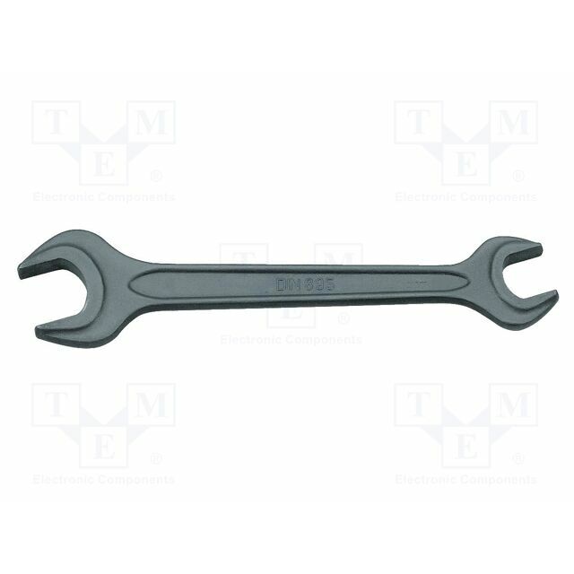 Wrench: flat; double-sided; 22mm,27mm; L: