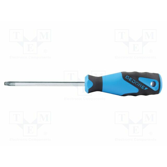 Screwdriver: standard; Torx®; T8; Blade length: