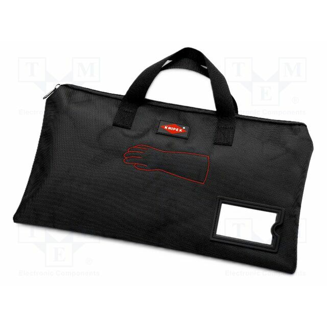 KNIPEX Bag; tool case; black; plastic