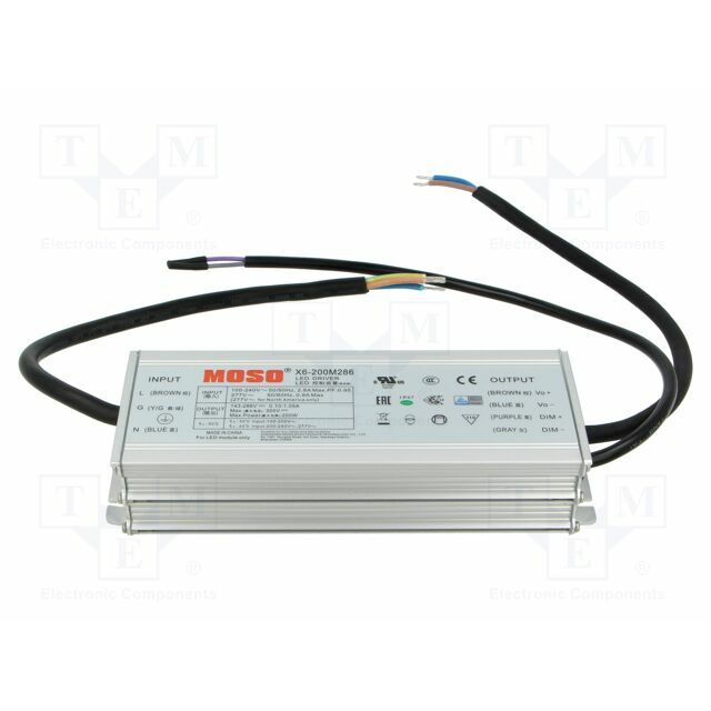 MOSO Power supply: switching; LED; 200W