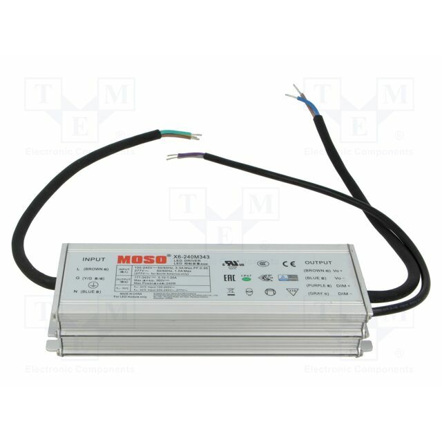 MOSO Power supply: switching; LED; 240W