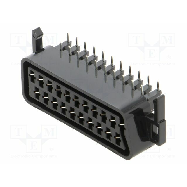 NINIGI Connector: SCART; socket; female; angled