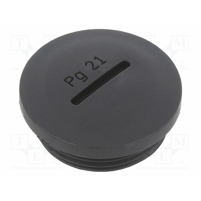 KSS WIRING Stopper; PG21; polyamide; black