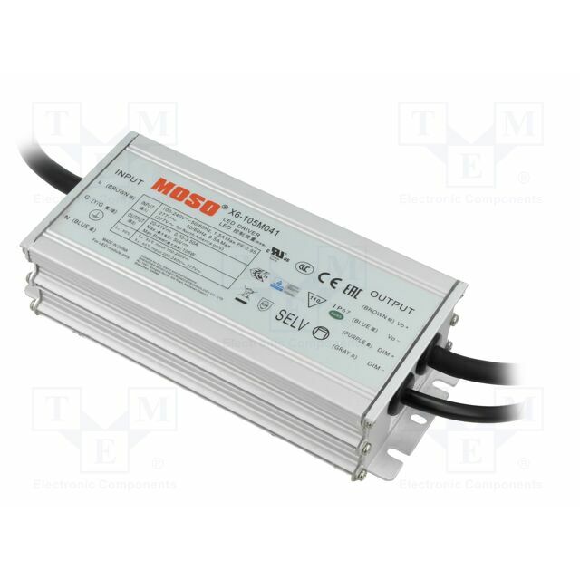 MOSO Power supply: switching; LED; 105W