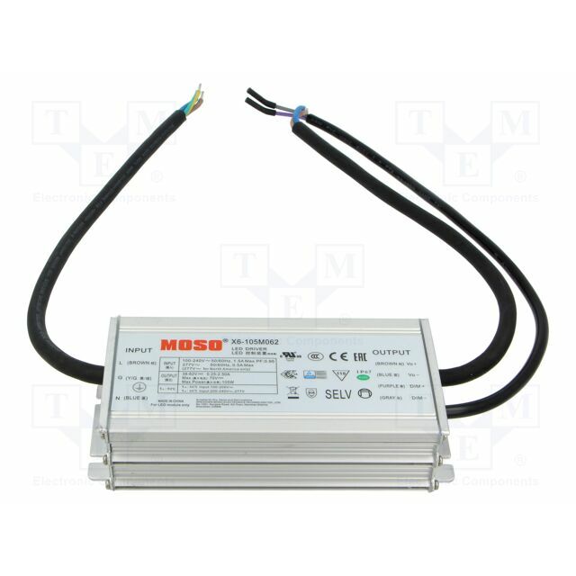 MOSO Power supply: switching; LED; 105W