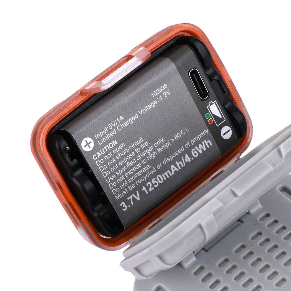 Latarka czołowa Mactronic VAYA AHL0091 pomarancz
