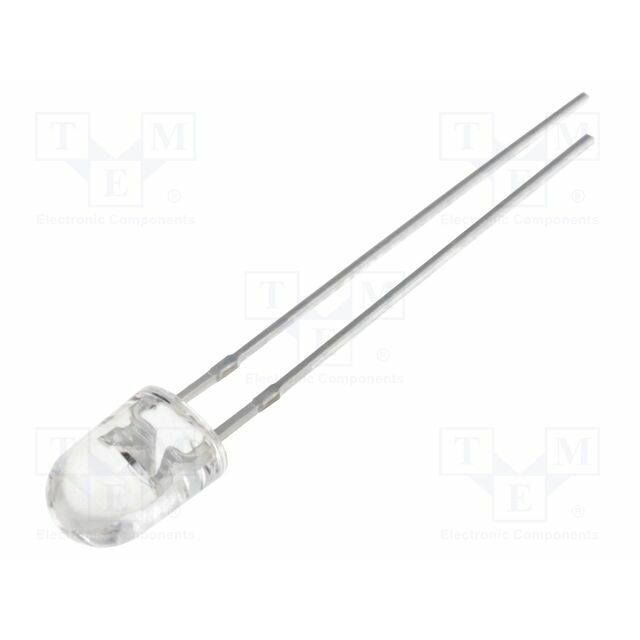 OPTOSUPPLY LED; yellow; oval; 5.1x4