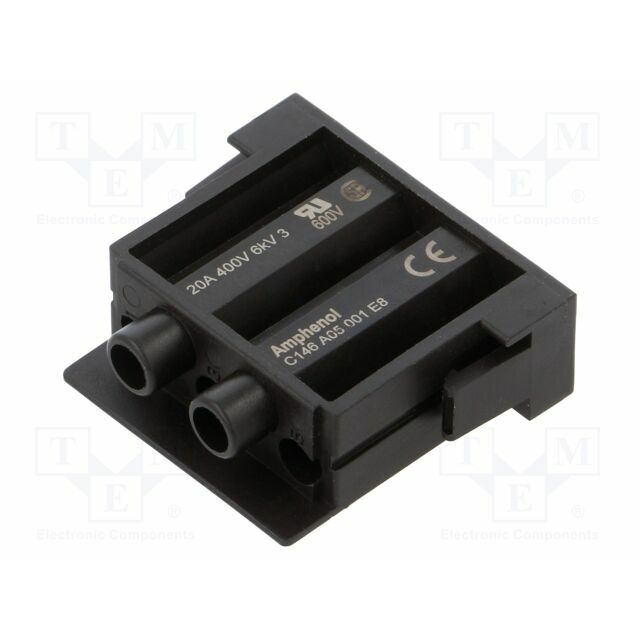AMPHENOL Connector: HDC; module; male; 400V