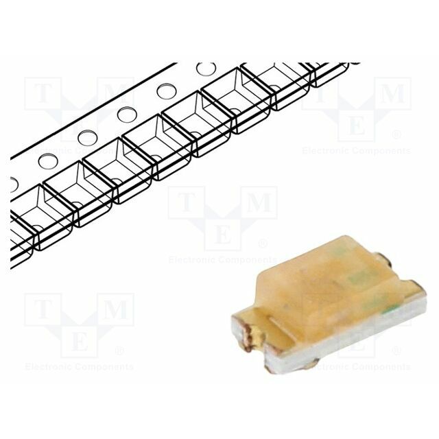 OPTOSUPPLY LED; violet; SMD; 0603; 70÷130mcd