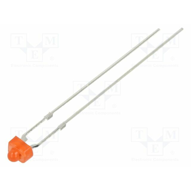 OPTOSUPPLY LED; red; 1.8mm; blinking