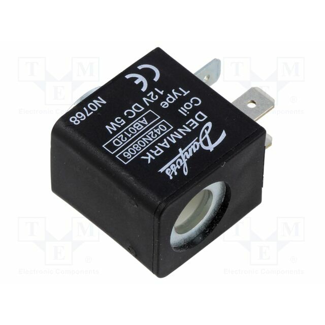 DANFOSS Coil for solenoid valve; 12VDC