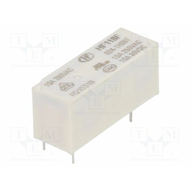 HONGFA RELAY Relay: electromagnetic; Ucoil: 24VDC