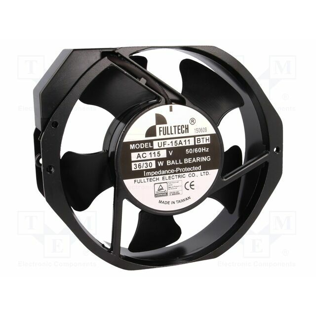 FULLTECH Fan: AC; 172x150x38mm; axial; 115VAC