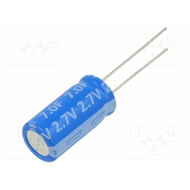 VIKING Supercapacitor; THT; 7F; 2.7VDC