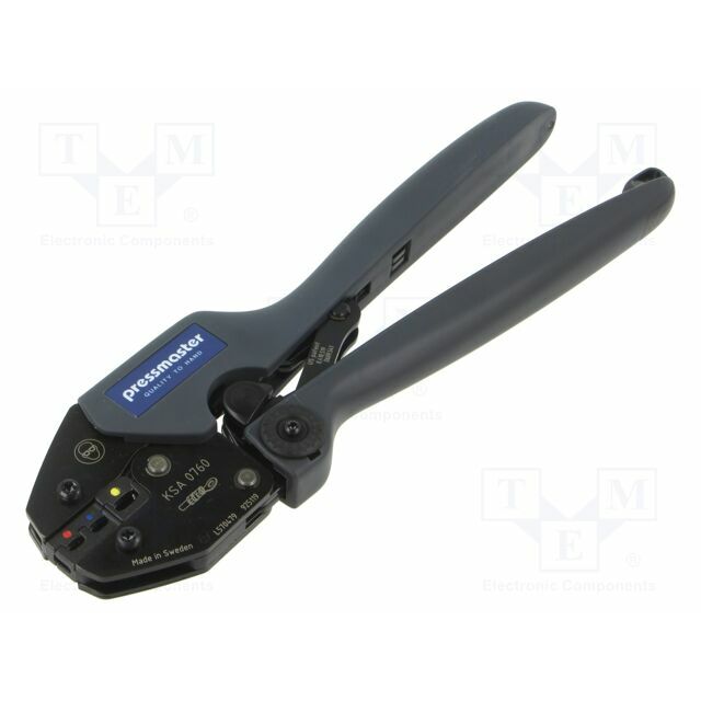 PRESSMASTER Tool: for crimping; insulated connectors