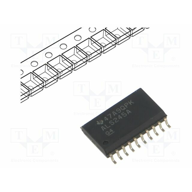 TEXAS INSTRUMENTS IC: digital; transceiver; SOIC20