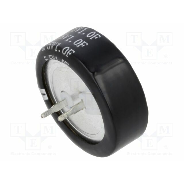 VIKING Supercapacitor; THT; 1F; 5.5VDC