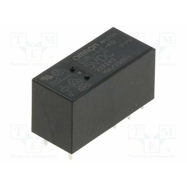 OMRON Electronic Components Relay: electromagnetic; Ucoil: